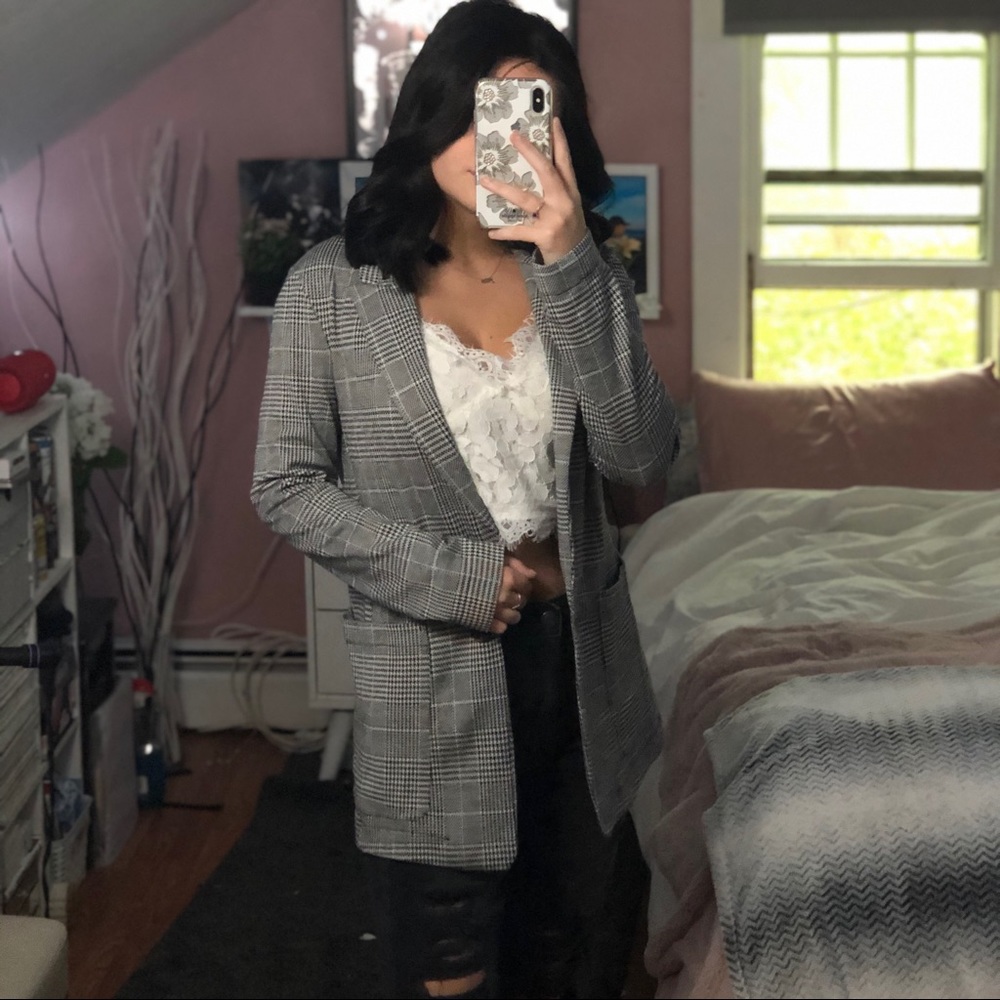 H&M Unlined Blazer for Work Chic / Fall Vibes